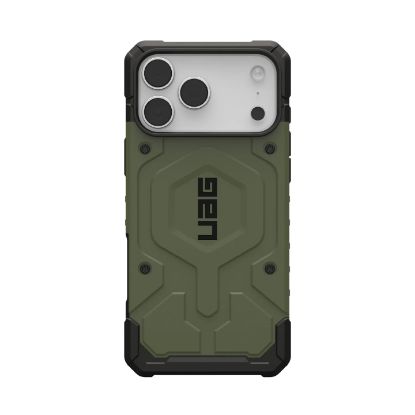 Picture of UAG Pathfinder MagSafe Apple iPhone 17 Pro (6.3') Rugged Case - Olive (114548117272), 18ft. Drop Protection (5.5M), Lightweight, 10 Years Warranty