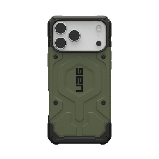 Picture of UAG Pathfinder MagSafe Apple iPhone 17 Pro (6.3') Rugged Case - Olive (114548117272), 18ft. Drop Protection (5.5M), Lightweight, 10 Years Warranty