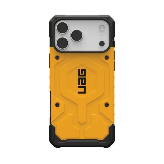 Picture of UAG Pathfinder MagSafe Apple iPhone 17 Pro (6.3') Rugged Case - Heritage Yellow (114548118282), 18ft. Drop Protection (5.5M), 10 Years Warranty