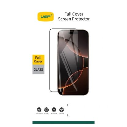 Picture of USP Apple iPhone Air (6.5') Full Cover Screen Protector - Crystal Clear, Durable, Smooth Touch, Easy to Install, Bubble-Free