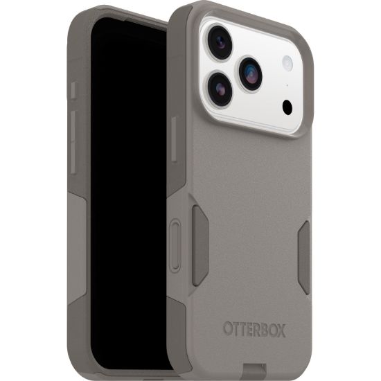 Picture of OtterBox Commuter Apple iPhone 17 Pro (6.3') Case Grey Comfort (Biege) - (77-98336), DROP+ 3X Military Standard, Raised Edges, 7 Years Warranty