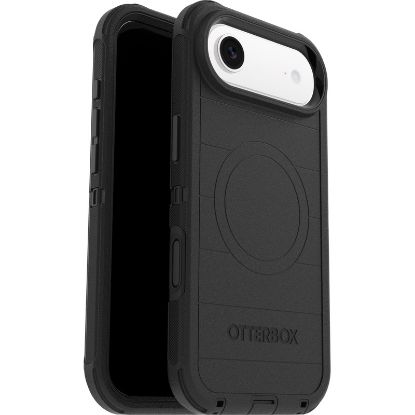 Picture of OtterBox Defender Pro MagSafe Apple iPhone Air (6.5') Case Black - (77-98368), DROP+ 7X Military Standard, Raised Edges, 7 Years Warranty