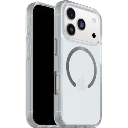 Picture of OtterBox React MagSafe Apple iPhone 17 Pro (6.3') Case Clear - (77-99280), DROP+ Military Standard, Anti-Scratch, Raised Edges, 7 Years Warranty
