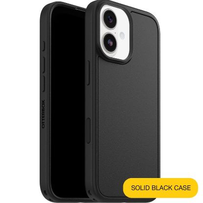 Picture of OtterBox Symmetry MagSafe Apple iPhone 17 (6.3') Case Black - (77-99413), DROP+ 3X Military Standard, Raised Edges, Hassle-Free, 7 Years Warranty