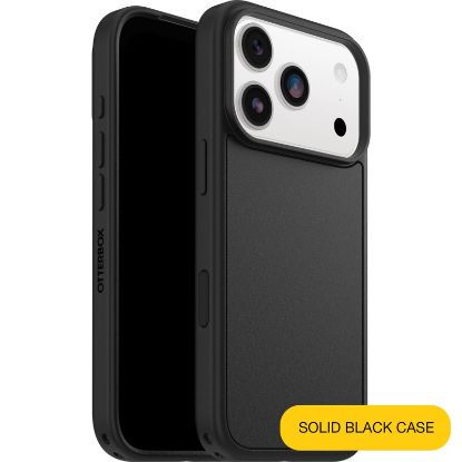 Picture of OtterBox Symmetry MagSafe Apple iPhone 17 Pro (6.3') Case Black - (77-99427), DROP+ 3X Military Standard, Raised Edges, Hassle-Free, 7 Years Warranty