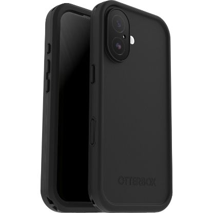 Picture of OtterBox Fre MagSafe Apple iPhone 17 (6.3') Case Black - (77-99764),  DROP+ 5X Military Standard, Camera Control, 7 Years Warranty