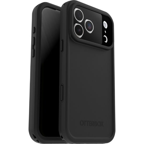 Picture of OtterBox Fre MagSafe Apple iPhone 17 Pro Max (6.9') Case Black - (77-99772),  DROP+ 5X Military Standard, Camera Control, 7 Years Warranty