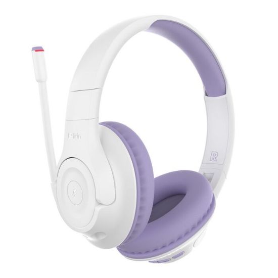 Picture of Belkin SoundForm Inspire Wireless Over-Ear Headset for Kids (AUD006btLV), 35 hours of playtime, 40mm drivers, Foldable, Extendable, 2 Years Warranty