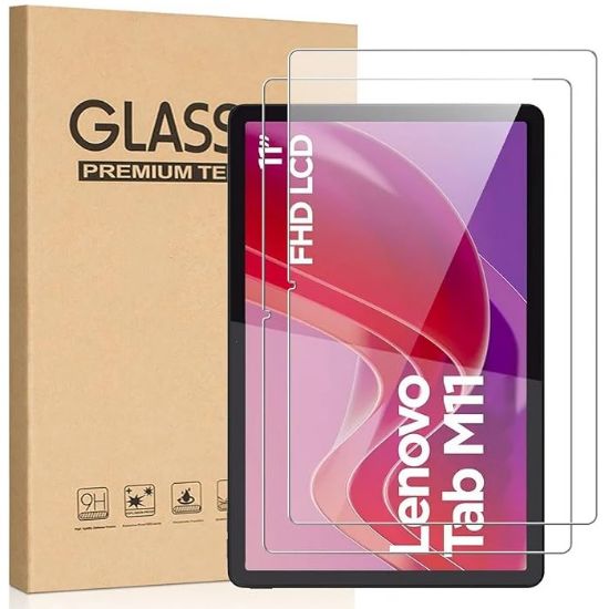 Picture of USP Lenovo Tab 10.1' Premium Tempered Glass Screen Protector - 9H Surface Hardness, Scratch Resistant, Hight Transparency, SmoothTouch, Bubble-Free