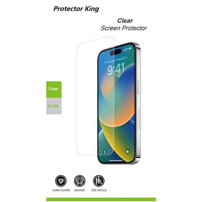Picture of USP Samsung Galaxy A26 5G (6.7') 2.5D Tempered Glass Screen Protector Clear : Full Coverage, 9H Hardness, Bubble-free, Original Touch feel