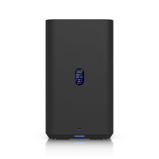 Picture of Ubiquiti UNAS 2, Black, UniFi Network Attached Storage (2)3.5' HDD Bays, 2.5 GbE Networking, USB-C Connectivity, PoE++ Adapter, All In Compact Foot.