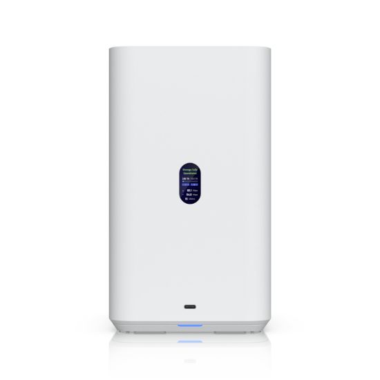 Picture of Ubiquiti UNAS 2, White, UniFi Network Attached Storage (2) 3.5' HDD Bays, 2.5 GbE Networking, USB-C Connectivity, Included PoE++ Adapter, Compact Foot