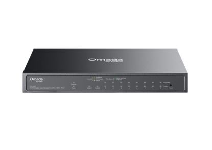 Picture of TP-Link ES210GP Omada 10-Port Gigabit Easy Managed Switch with 8-Port PoE+