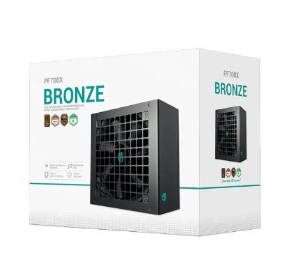 Picture of DeepCool PF700X 700W Gamer Storm 80+ Bronze/ Cybenetics ATX Power Supply 120mm Fan, Japanese & Taiwanese Capacitors, DC to DC, ATX12V V2.52