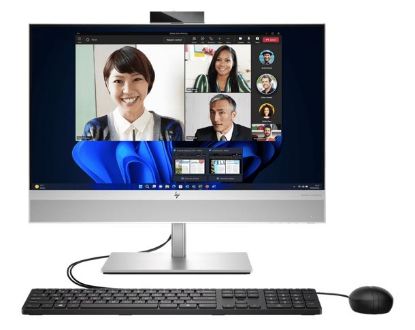 Picture of HP EliteOne 840 G9 AIO 23.8' FHD NT Intel i5-14500 16GB DDR5 512GB SSD WIN11 PRO UHD 770 Graphic WLAN Webcam 1xDP 1xHDMI RJ45 KB+Mouse 3Yr OS wty