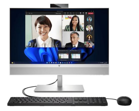 Picture of HP EliteOne 840 G9 AIO 23.8' FHD NT Intel i5-14500 16GB DDR5 512GB SSD WIN11 PRO UHD 770 Graphic WLAN Webcam 1xDP 1xHDMI RJ45 KB+Mouse 3Yr OS wty