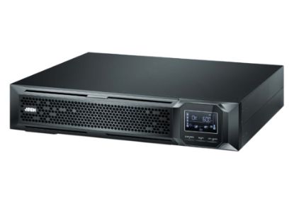 Picture of Aten 2000VA/2000W Professional Online UPS with USB/DB9 connection, 8 IEC C13 outlets, optional SNMP support, EPO and RJ port surge protection