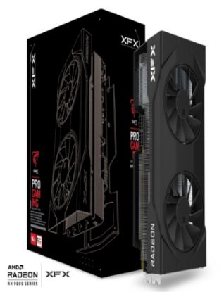 Picture of XFX Swift AMD Radeon RX 9070 OC Dual Fan Gaming Edition with 16GB GDDR6 HDMI 3xDP, AMD RDNA™ 4 (RX-97SWFT2BQ)