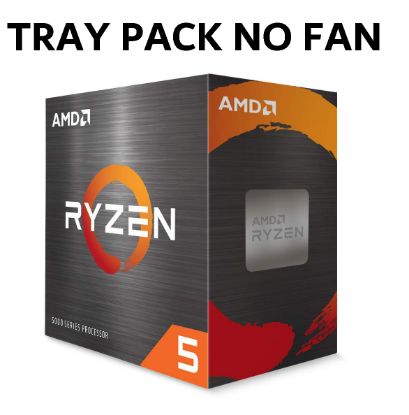 Picture of (Clamshell Or Installed On MBs) AMD Ryzen 5 3600 'TRAY', 6 Core AM4 CPU, 3.6GHz 4MB 65W No Fan Clamshell or Ship Install On MB 1YW (AMDCPU) (TRAY-P)