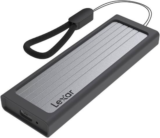Picture of Lexar E6 M.2 SSD Enclosure, Supports M.2 NVMe SSD USB 3.2 Gen 2 high-speed interface with data transfer rates up to 10Gbps