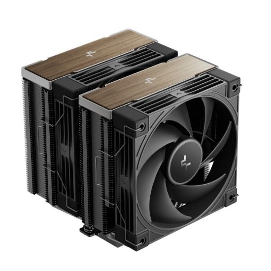 Picture of DeepCool AK620 G2 Wood Grain Top Cover CPU Cooler, 4-pin PWM, Hydro Bearing Intel LGA1851/1700/1200/1151/1150/1155/ AM5/AM4