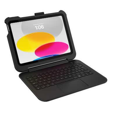 Picture of Otterbox Achiever 360 Apple iPad (11.0') 11th Gen (A16) / iPad 10th Gen (10.9') Keyboard with Case (English) Black - No Retail Packaging - (77-97885 )