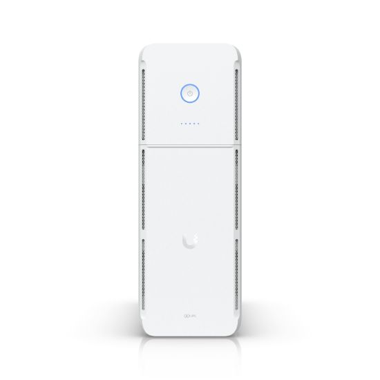 Picture of Ubiquiti UniFi UPS Tower, UniFi 1kVA Uninterruptible Power Supply,10 outlets, Swappable Battery, 108Wh, (300W) Runtime 7 minutes, UniFi Alarm Ready