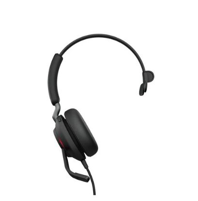 Picture of Jabra Evolve2 40 SE Wired USB-CA UC Mono Headset, 360° BusyLight, Noise Isolationg Ear Cushions, 2Yr Warranty, Plug-and-play,3-Microphone Technology