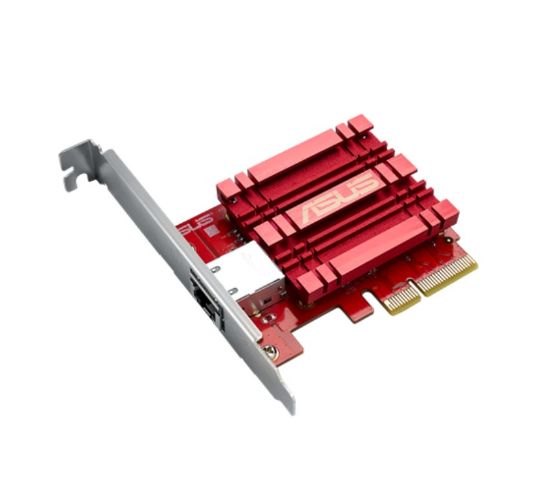 Picture of ASUS XG-C100C V3 10GBase-T PCI-E Network Adapter, 10/5/2.5/1Gbps, 100Mbps, RJ45 Port, Built in QOS ( NIC )