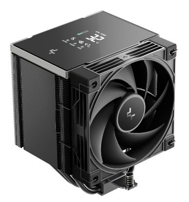 Picture of DeepCool AK500 G2 DIGITAL NYX AI Dynamic Adjustment CPU Cooler, Digital Display, 5 Heat Pipes, 4-pin PWM, Intel LGA1851/1700/1200/115x, AMD AM5/AM4