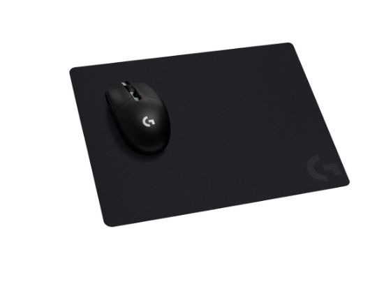Picture of Logitech G640 Large Cloth Gaming Mouse Pad Classic Size 40 cm x 46 cm 3 mm Low Profile Hard Surface