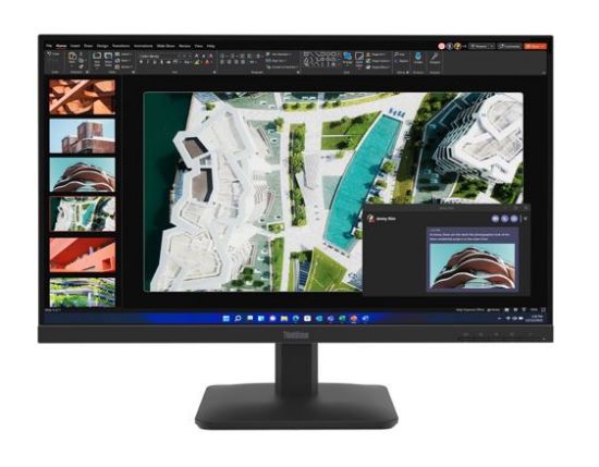 Picture of LENOVO ThinkVision S27-4E 27' FHD IPS Monitor 1920x1080 16:9 4ms 100Hz 300 cd/m² Anti-glare Tilt VGA HDMI VESA 3yr WTY Black
