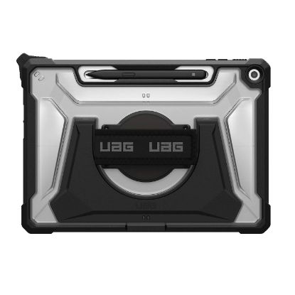 Picture of UAG Plasma Microsoft Surface Pro 12 Rugged Case - Ice/Black (324023114340), DROP+ Military Standard, Hand Strap,  Built-in Kickstand,10 Years Warranty