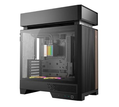 Picture of DeepCool CL6600 Innovative Compamentalized Compact ATX Case, Pre-installed 360mm Liquid Cooler,  Dual ARGB Fans