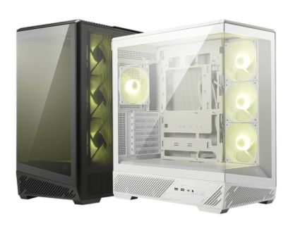 Picture of MSI MAG PANO 130R PZ -WHITE – ATX/mATX/ITX, 400mm GPU, 165mm CPU, 7 slots, 6×120mm, 360 rad top/side, 2×USB-A, 1×USB-C 20Gbps, 460×232×490mm, 8.37kg