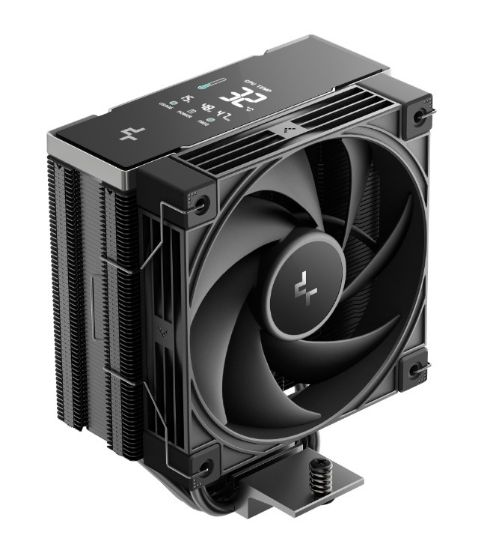 Picture of DeepCool AK400 G2 DIGITAL NYX  AI Dynamic Adjustment CPU Cooler, Digital Display, 4 Heat Pipes, 4-pin PWM, Intel LGA1851/1700/1200/115x, AMD AM5/AM4