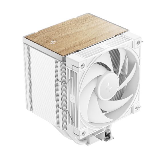 Picture of DeepCool AK500 G2 WH Wood Grain Top Cover CPU Cooler, 5 Heat Pipes, 4-pin PWM, Intel LGA1851/1700/1200/115x, AMD AM5/AM4