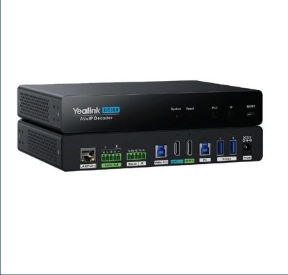 Picture of YealinkDE300,AV over IP, 4K@60Hz4:4:4,USB 3.0 capture for MTR,Seamless 2x2 Video Matrix Switching,Multiple USB Connectivity,HDCP 2.3,Gigabit Ethernet