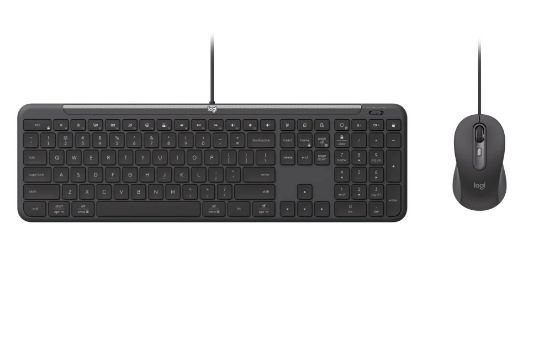 Picture of Logitech MK620 Slim Wired Combo MK620 for Business - Multi-OS keyboard and mouse for workplaces