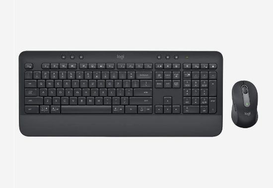 Picture of Logitech MK650 Wireless Keyboard & Mouse - Graphite for Business