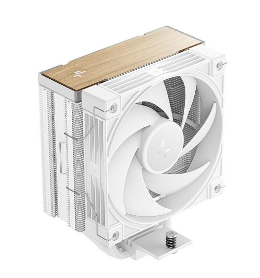 Picture of DeepCool AK400 G2 WH Wood Grain Top Cover CPU Cooler, 4 Heat Pipes, 4-pin PWM, Hydro Bearing, Intel LGA1851/1700/1200/115x, AMD AM5/AM4
