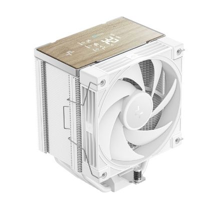Picture of DeepCool AK700 DIGITAL WH AI Dynamic Adjustment CPU Cooler, Digital Display, 7 Heat Pipes, 4-pin PWM, Intel LGA1851/1700/1200/115x, AMD AM5/AM4