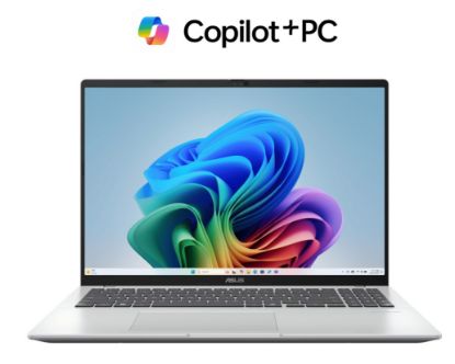 Picture of ASUS Vivobook 16 16'AMD RYZEN AI 5 330  WUXGA (1920 x 1200) 16:10 aspect ratio DDR5 16G 512G Cool Silver Win11 Home 1.9kg 1yr wty Notebok~Q3