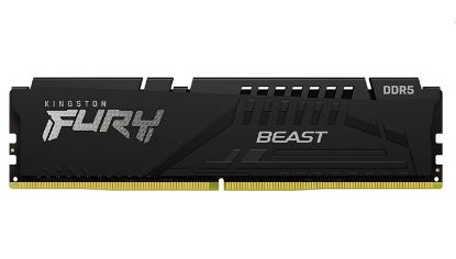 Picture of Kingston 16GB (1x16GB) DDR5 5600MT/s CL40 FURY Beast Black XMP Memory