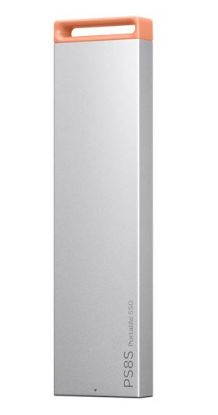 Picture of Lenovo PS8S 2TB External Portable SSD ~1050MB/s USB3.2 Gen2 USB-C Stylish Metal Body Lightweight 40g Durable for PC MAC PS4 Xbox Android iPad Pro