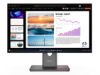 Picture of LENOVO ThinkVision P24Q-40 23.8'/24' QHD USB-C Docking Monitor 2K 2560x1440 16:9 IPS Height Adjustable Tilt Swivel Pivot DP HDMI USB-C Hub VESA