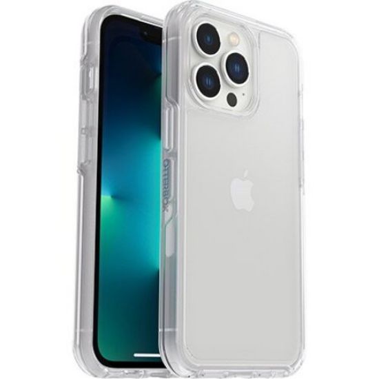 Picture of OtterBox Symmetry Clear Apple iPhone 13 Pro Case Clear - (77-83490), Antimicrobial, DROP+ 3X Military Standard, Raised Edges, 7 Years Warranty