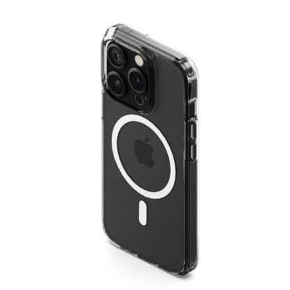 Picture of Cygnett AeroMag Apple iPhone 16 Pro Max (6.9') Clear Case  (CY5003CPAEG),TPU Frame,Hard-Shell Back,Magsafe Compatible,4FT DropProof,2 Years Warranty