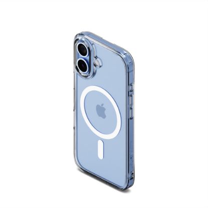Picture of Cygnett AeroMag Apple iPhone 17 (6.3') Magnetic Clear Case - (CY5552CPAEG), TPU Frame, Anti-Yellowing,UV Resistance,Scratch Resistant,2 Years Warranty