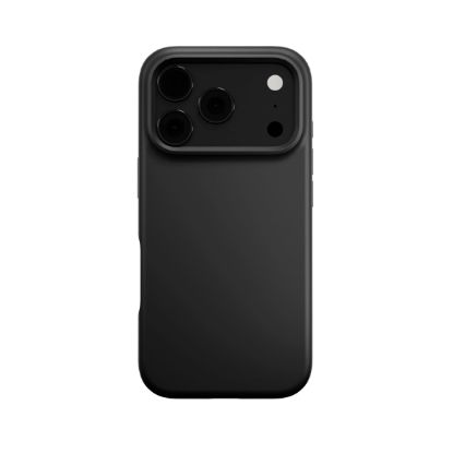 Picture of Cygnett MagSilk Apple iPhone 17 Pro Max  (6.9') Magnetic Silicone Case - Black (CY5559CPMAS), TPU Frame, Anti-Yellowing,UV Resistance,2 Years Warranty